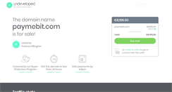 Desktop Screenshot of paymebit.com